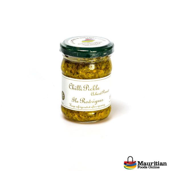 Chilli Pickle Achard De piment-100g Ile Rodrigues