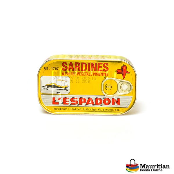 Sardines in Chilli Vegetable Oil - L'espadron