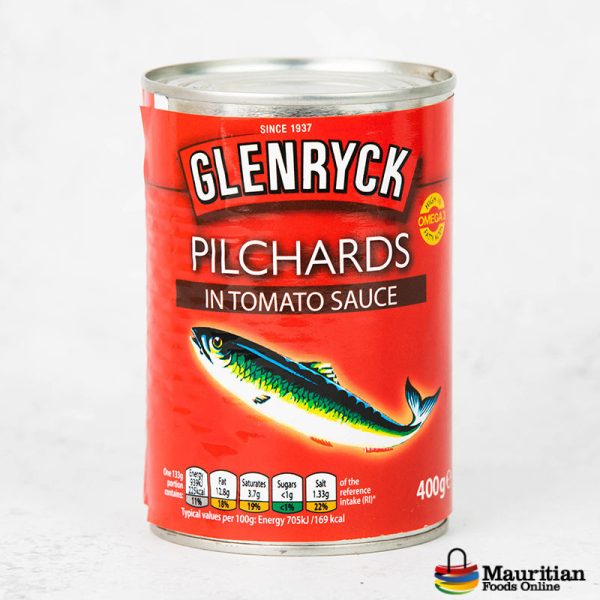 Glenryck Pilchards in Tomato Sauce