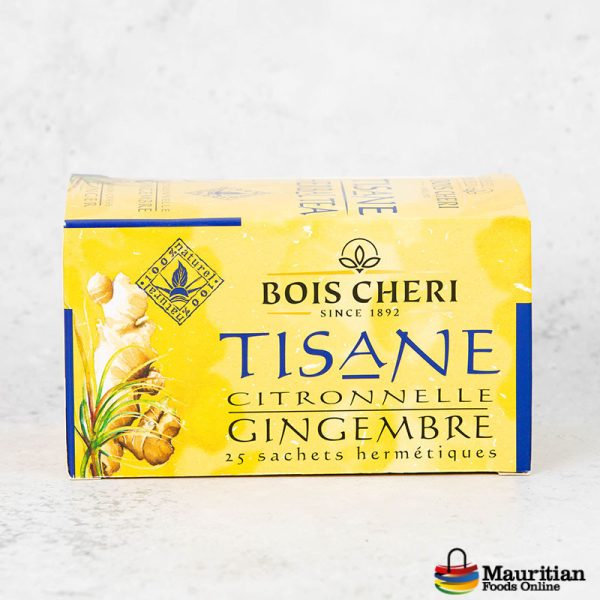 Bois Cheri - Individual Tea - Tisane Lemongrass and Ginger