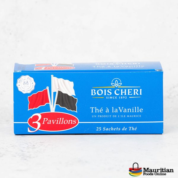 Bois Cheri Tea Bags – 3 Pavillons Vanilla