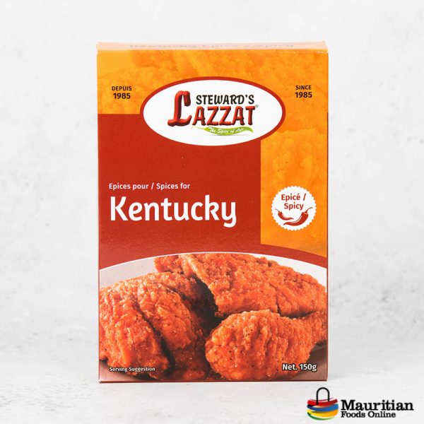 Steward's Lazzat - Kentucky Spices (Hot & Spicy) 150g