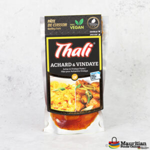 Thali - Achard and Vindaye Paste